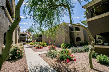 Ridgegate apartments beautiful and extensive landscaping
